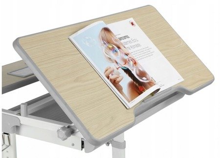 Biurkosa Regulowane biurko dla dziecka Grey 11976329