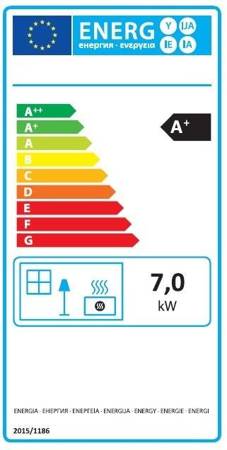 POMA Piec wolnostojący 7kW (kolor: beżowy) - spełnia anty-smogowy EkoProjekt 88876224
